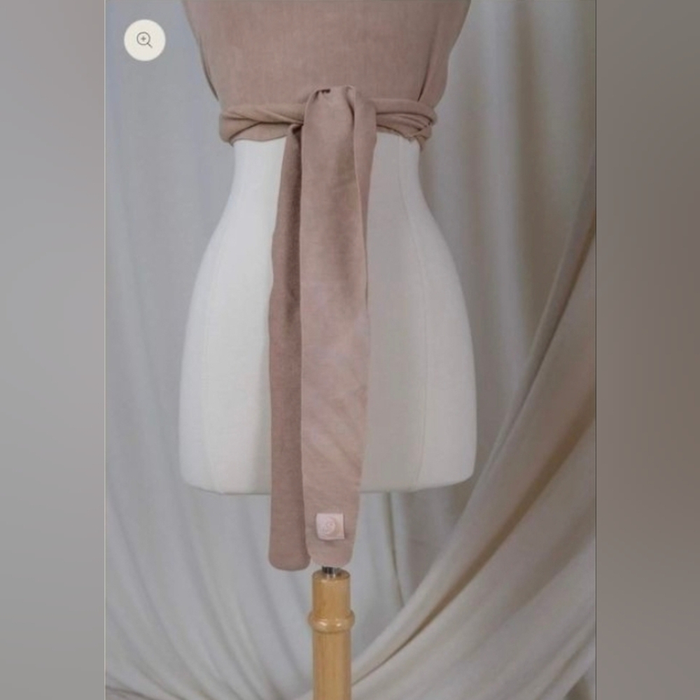 Sinew Moon Easy Wind Convertible Top: Cairo Hemp Bamboo Terry M/L - Picture 3 of 3
